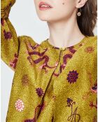 Blouse Casey imprimée  kaki