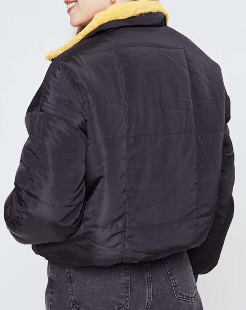 Blouson Sacre réversible noir/jaune
