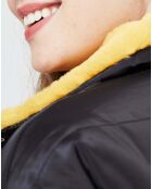 Blouson Sacre réversible noir/jaune