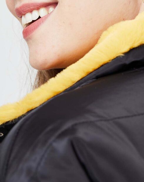 Blouson Sacre réversible noir/jaune