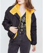 Blouson Sacre réversible noir/jaune