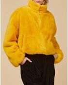 Blouson Sacre réversible noir/jaune