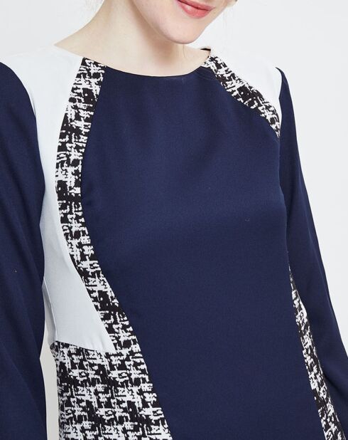 Robe Camouflage bleue