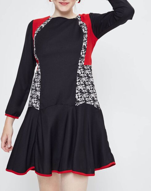 Robe Camouflage noire