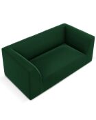 Canapé Velours Charles 2 Places vert - 174x92x69 cm