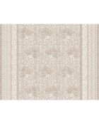 Tête de lit en vinyle Chandra beige - 80x105 cm