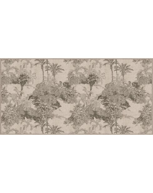 Tête de lit en vinyle Sri Lanka beige - 80x160 cm