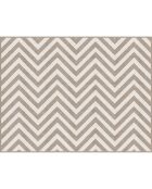 Tête de lit en vinyle Natural Chevron Horizontal beige - 80x105 cm
