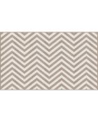 Tête de lit en vinyle Natural Chevron Horizontal beige - 80x135 cm