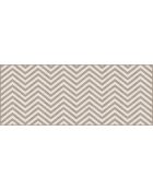 Tête de lit en vinyle Natural Chevron Horizontal beige - 80x200 cm