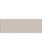 Tête de lit en vinyle Natural Chevron Horizontal beige - 80x300 cm