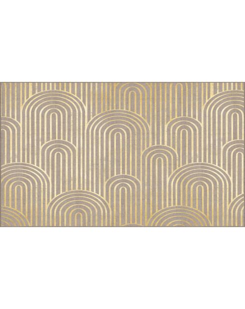 Tête de lit en vinyle Natural Arcos Dorados beige - 80x135 cm
