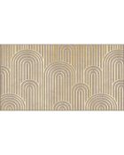 Tête de lit en vinyle Natural Arcos Dorados beige - 80x150 cm