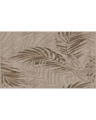 Tête de lit en vinyle Natural Palmeras beige - 80x135 cm