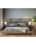 Tête de lit en vinyle Natural Palmeras beige - 80x135 cm