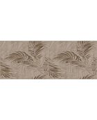 Tête de lit en vinyle Natural Palmeras Sepia beige - 80x200 cm