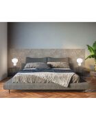 Tête de lit en vinyle Natural Rosas beige - 80x150 cm