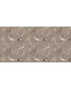 Tête de lit en vinyle Pajaros Yute beige - 80x160 cm
