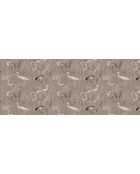 Tête de lit en vinyle Pajaros Yute beige - 80x200 cm