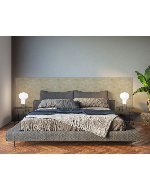 Tête de lit en vinyle Natural Glam Fantasy beige - 80x160 cm