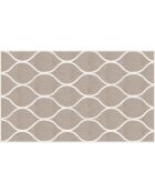 Tête de lit en vinyle Celosía Natural beige - 80x135 cm