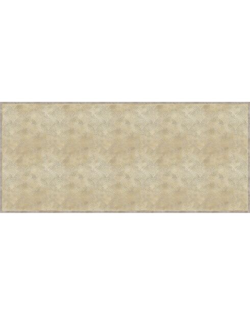Testiera in vinile beige Natural Glam Fantasy - 80x180 cm