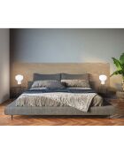 Tête de lit en vinyle Madera Esquinas Redondeadas beige - 80x105 cm