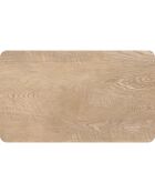 Tête de lit en vinyle Madera Esquinas Redondeadas beige - 80x135 cm