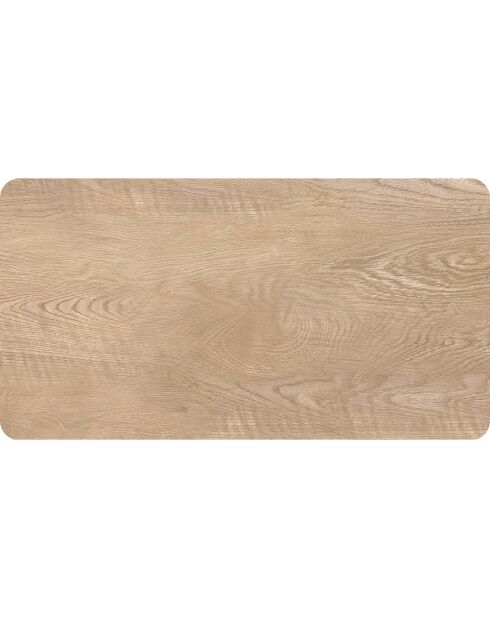 Testiera in vinile beige Madera Esquinas Redondeadas - 80x150 cm