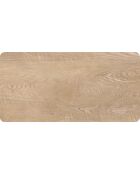 Tête de lit en vinyle Madera Esquinas Redondeadas beige - 80x160 cm