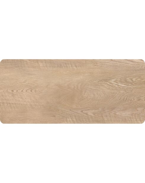 Testiera in vinile beige Madera Esquinas Redondeadas - 80x180 cm