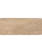 Tête de lit en vinyle Madera Esquinas Redondeadas beige - 80x200 cm