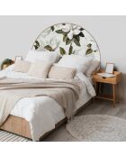 Tête de lit en vinyle Arco Magnolias multicolore - 160x165 cm