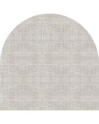 Tête de lit en vinyle Arco Imitación Arpillera Natural greige - 160x165 cm
