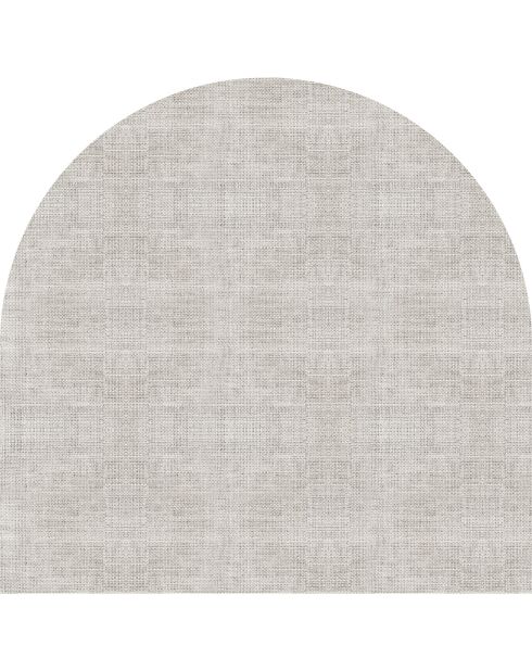Tête de lit en vinyle Arco Imitación Arpillera Natural greige - 160x165 cm