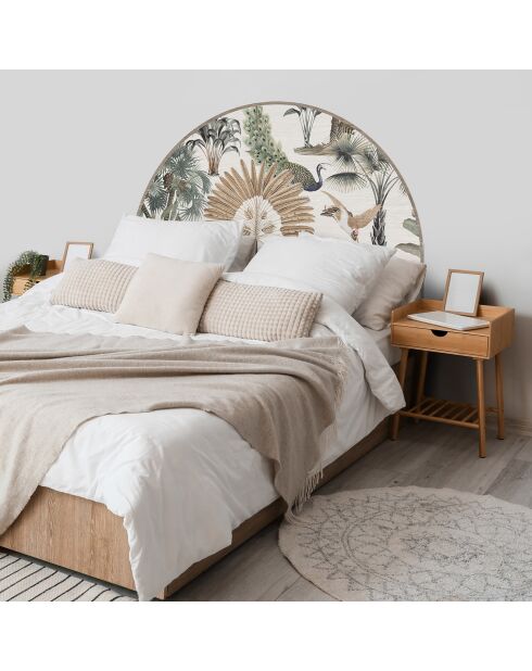 Testiera in vinile multicolore Arco Jardín Exótico - 160x165 cm