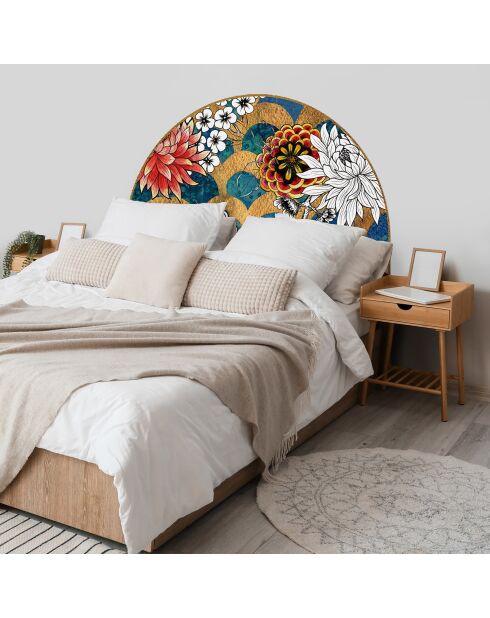 Testiera Arco Luxury in vinile multicolore - 160x165 cm