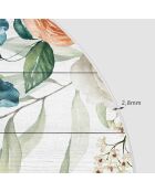 Tête de lit en vinyle Arco Jardín 1 multicolore - 160x165 cm
