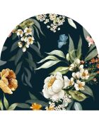 Tête de lit en vinyle Arco Floral Acuarela multicolore - 160x165 cm