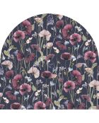 Tête de lit en vinyle Arco Amapolas Sobre multicolore - 90x90 cm