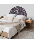 Tête de lit en vinyle Arco Amapolas Sobre multicolore - 90x90 cm