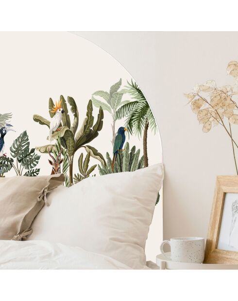 Tête de lit en vinyle Arco Infantil Selva multicolore - 120x165 cm