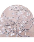 Tête de lit en vinyle Almendro rose - 90x90 cm