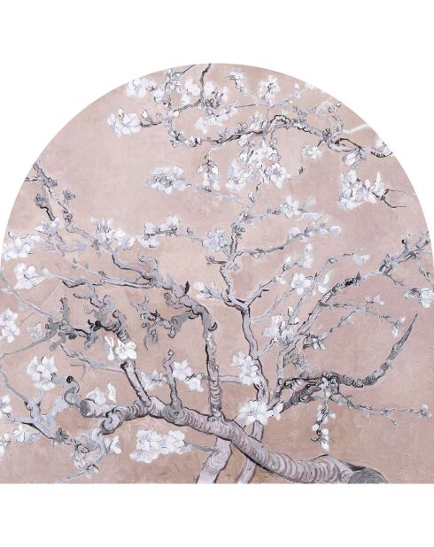 Testiera in vinile Almendro rosa - 160x165 cm