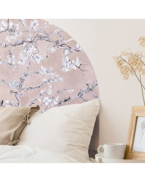 Tête de lit en vinyle Almendro rose - 90x90 cm