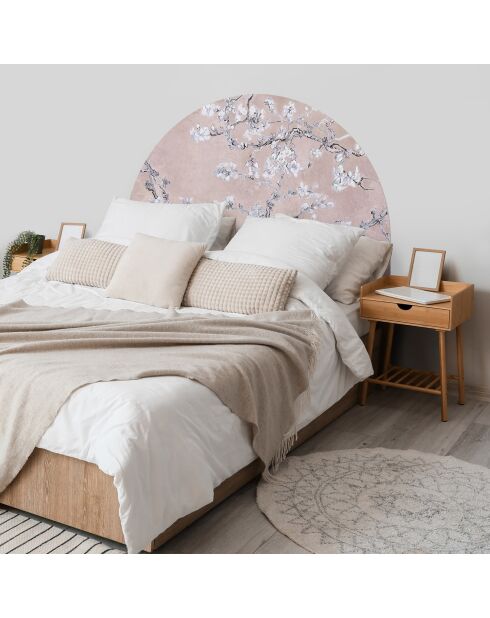 Tête de lit en vinyle Almendro rose - 90x90 cm