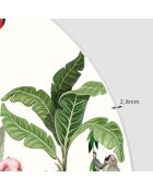 Tête de lit en vinyle Arco Infantil Selva 3 multicolore - 127x165 cm