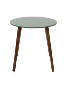 2 Tables gigognes vert/blanc/noir