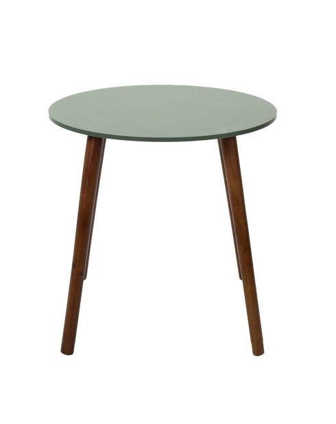 2 Tables gigognes vert/blanc/noir