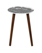 2 Tables gigognes vert/blanc/noir
